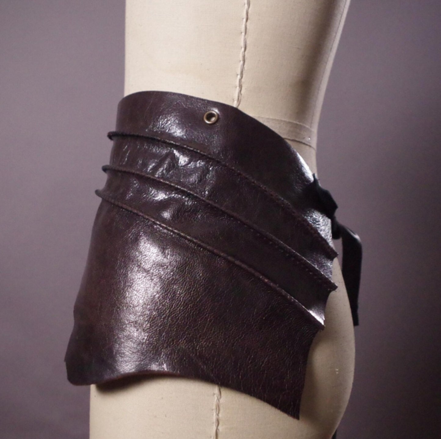 Genuine Leather Brown Belt - Brown Leather Belt - Women's Wrap Belt - Leather Belt - Fashion Accessories