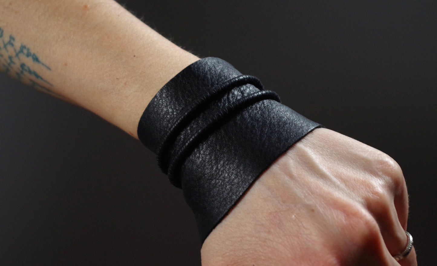 Black Leather Cuff Bracelet Leather Cuff Bracelet Black Leather Cuff Black Leather Bracelet Leather Black Cuff
