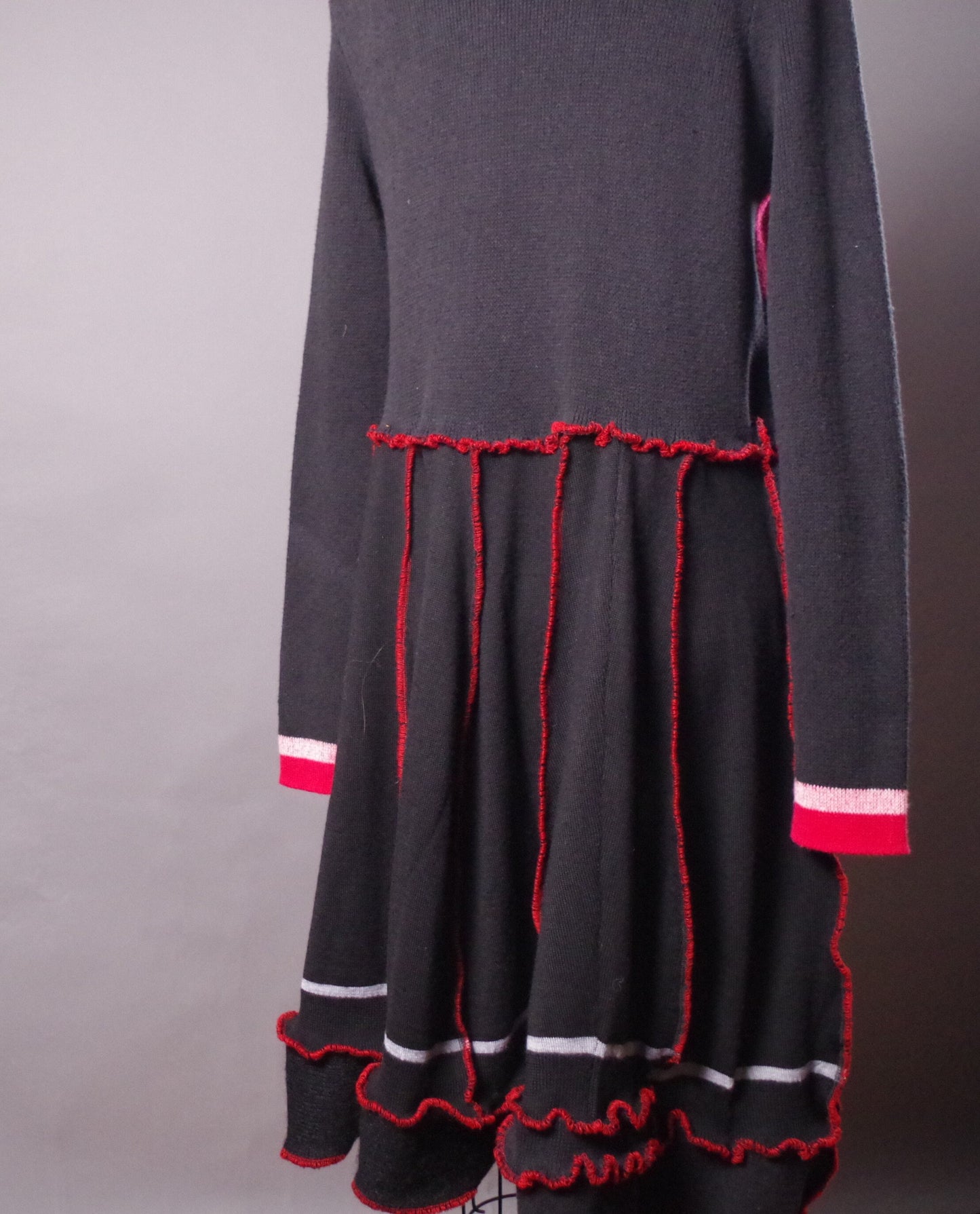 Up-cycled Sweater Dress, OOAK Sweater Dress, Wool Dress