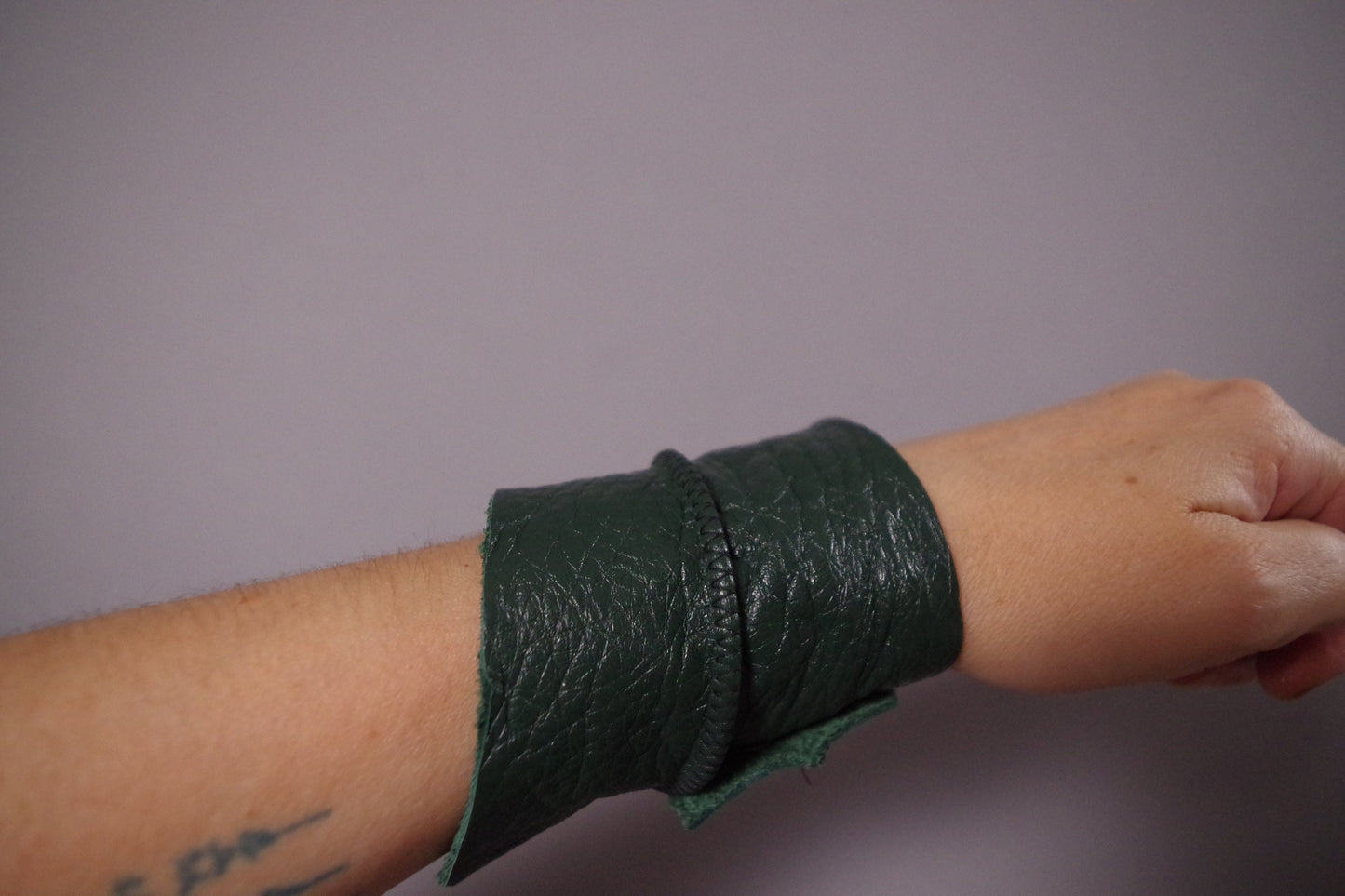 Up-cyled Leather Cuff Bracelet - Leather Cuff Bracelet - Leather Cuff - Leather Bracelet - Leather Accessories