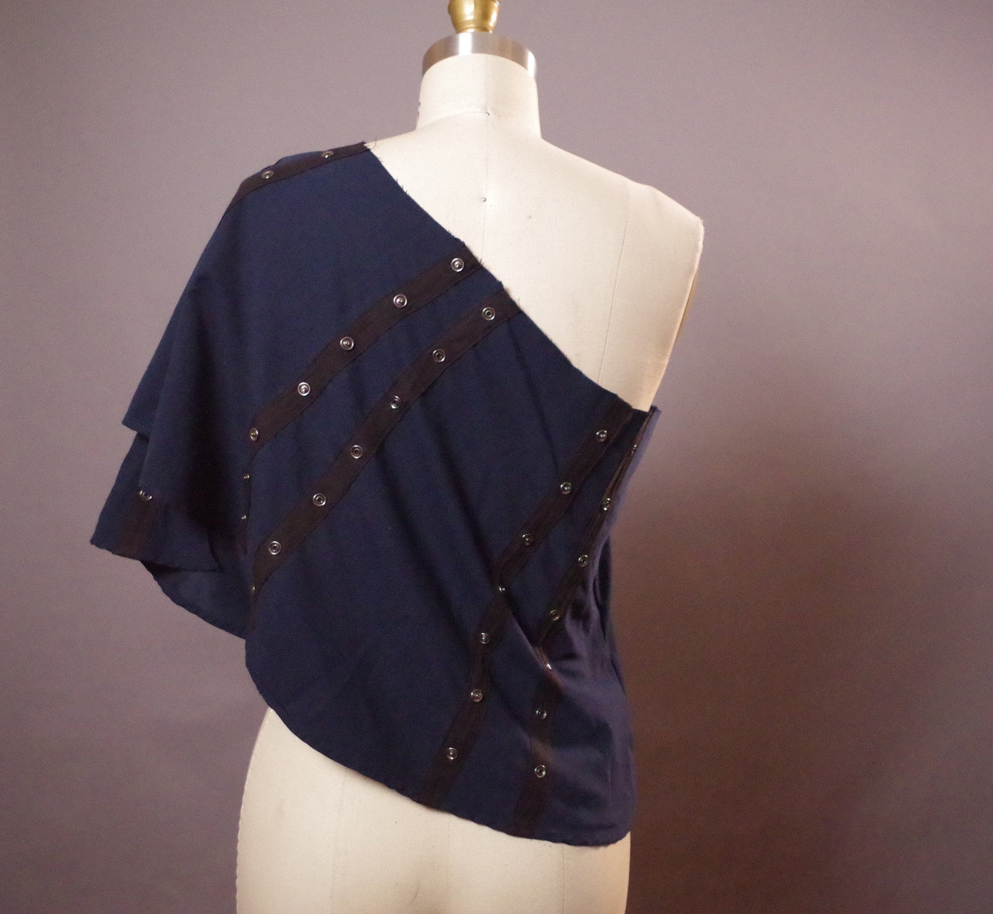Up-cycled grunge poncho, Unique up-cycled poncho, Up-cycled Clothing