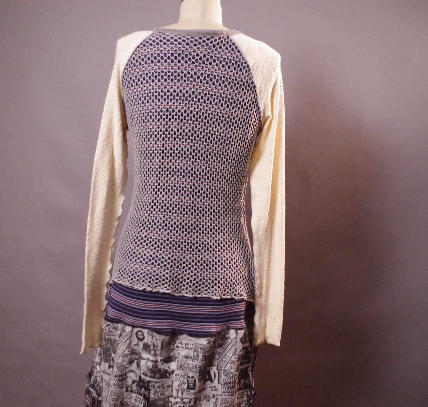 Up-cycled unique tshirt dress, Baseball tshirt dress, Up-cycled Clothing