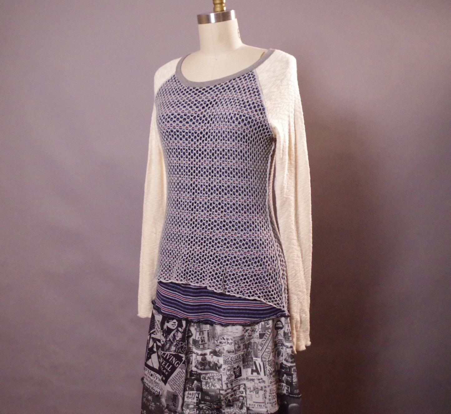 Up-cycled unique tshirt dress, Baseball tshirt dress, Up-cycled Clothing