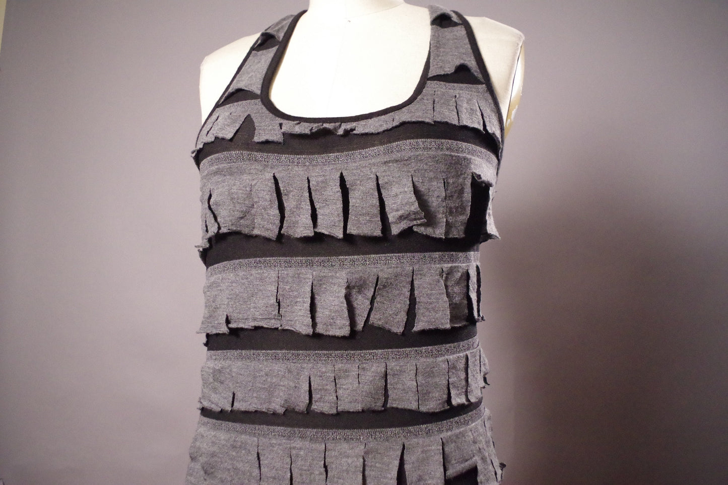 Up-cycled Fringe Dress, Summer mini dress, Flapper Party dress