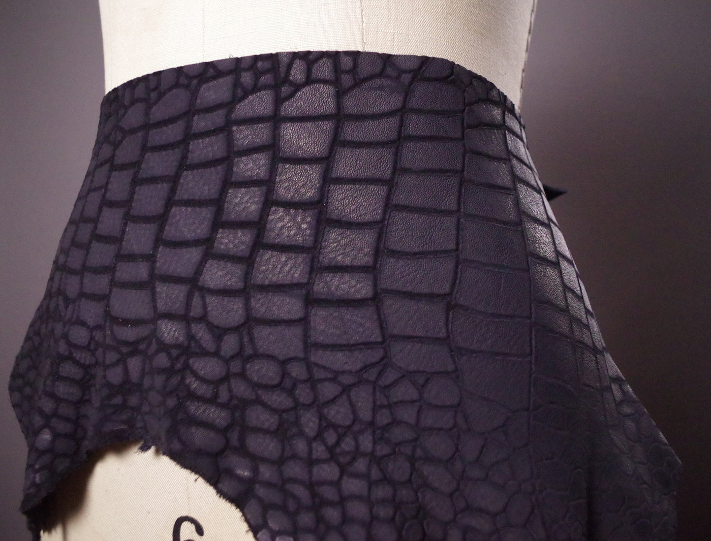 Genuine Leather Obi Belt, Wrap Leather Obi Belt, Women's Leather Belt, Goth leather belt