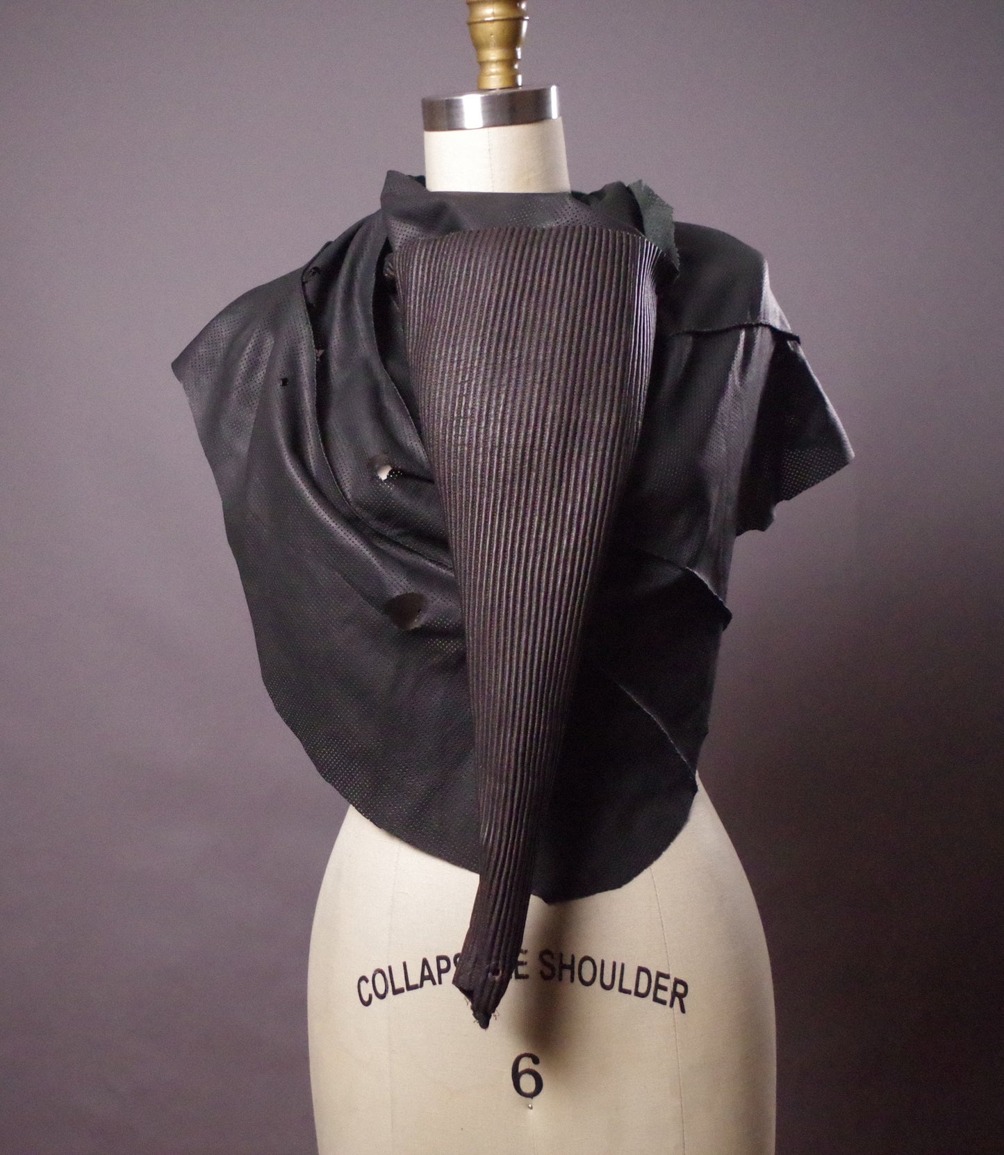 Genuine Leather Skirt Belt, Goth Black Leather Skirt Belt, Women's Wrap Belt, Leather Accessories