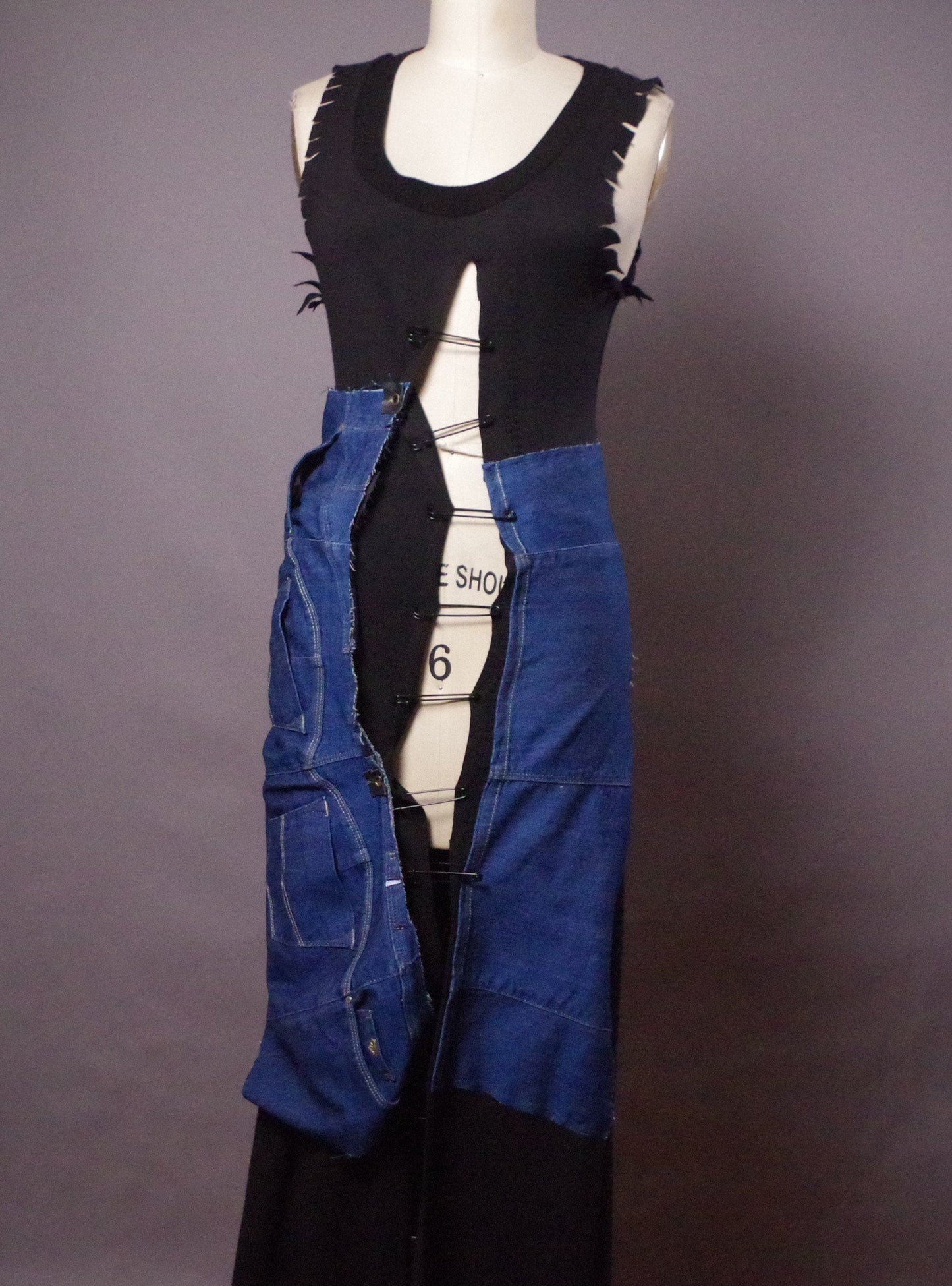 Jean Dress Jacket, Jean Denim Vest Jacket, Street wear