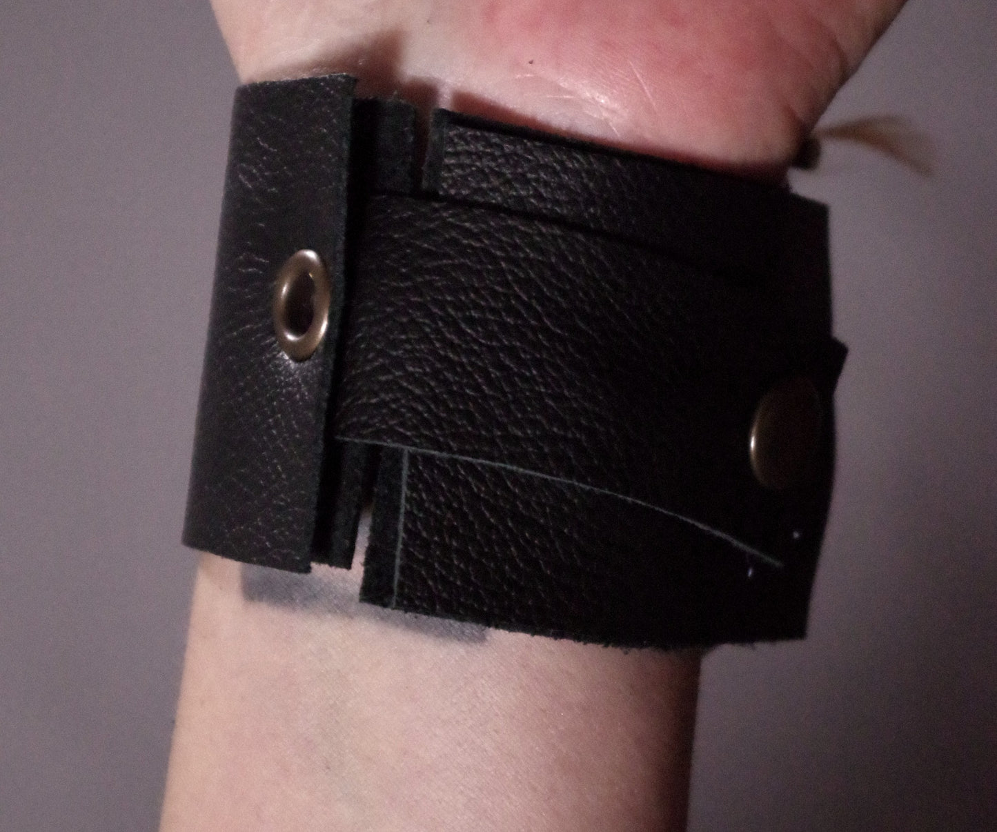 Feather Cuff Bracelet, OOAK Leather Cuff, Women Leather Cuff, Unique summer jewelry